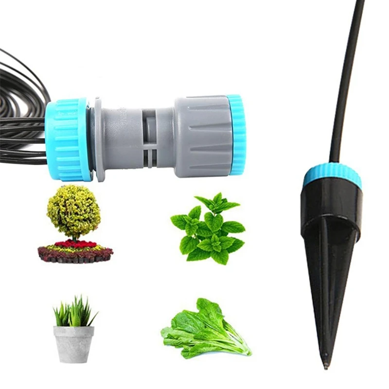 

Gardening Irrigation 10 Head Drop Drip Water Seepage Automatic Watering Device Houseplant Garden Tool Sprinkler