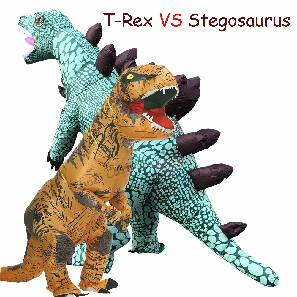 Косплей Женский костюм динозавра T rex для всадника Rex Пурим взрослых мужчин