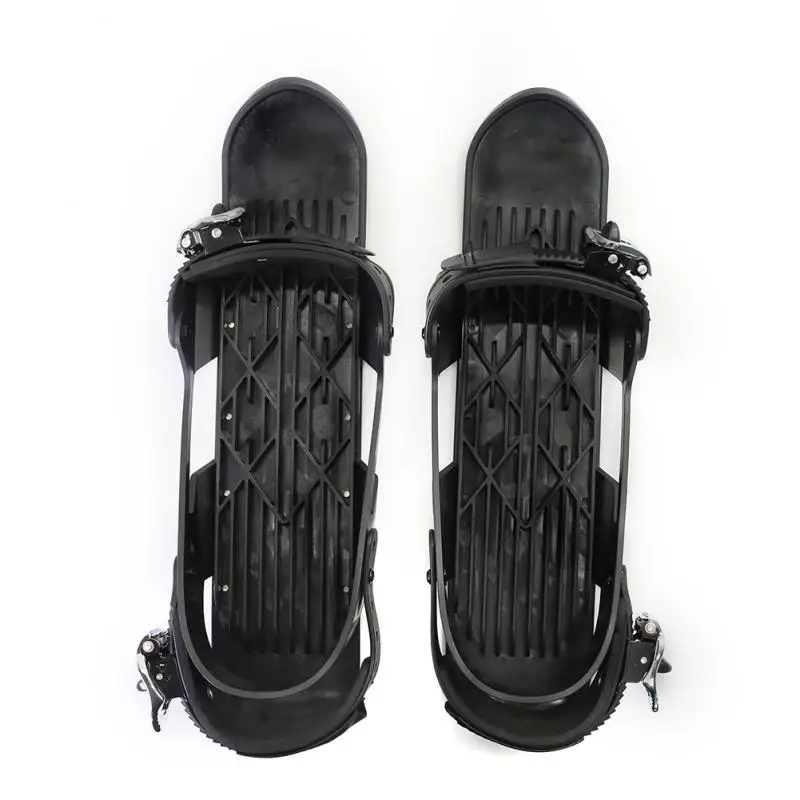 

2021New Adjustable Mini Ski Skates for Snow The Short Skiboard Snowblades Bindings Portable Skiing Shoes Snow Board.