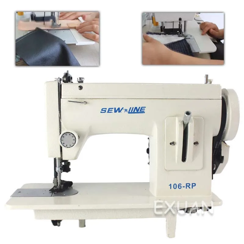 

Бытовая швейная машина из толстых материалов/синхронная швейная машина для ремонта кожаных полотен и т. д., швейная машина для обновления ди...