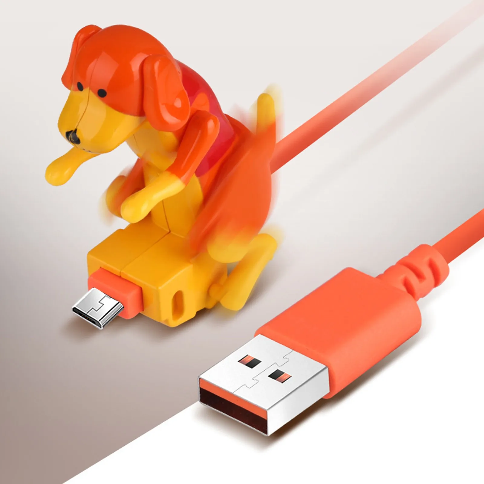 USB кабель для быстрой зарядки с забавными собаками|Шутки и розыгрыши| |