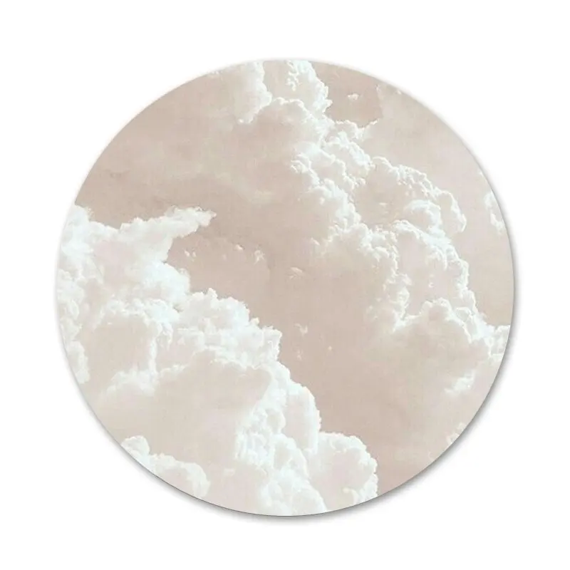 58 мм Белое Облако значок брошь заколка аксессуары для одежды рюкзак украшения