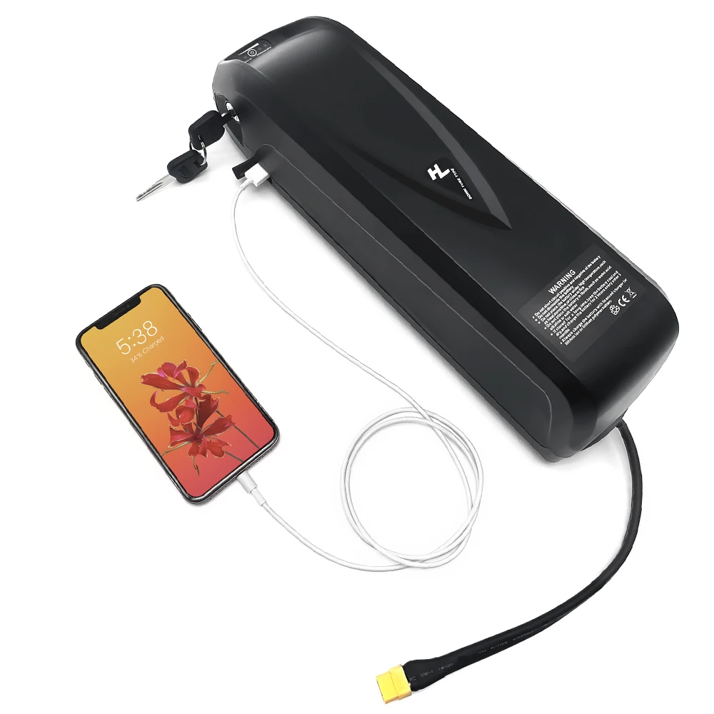 Аккумулятор BMS для электрического велосипеда 48 В 30 А 500 Вт 750 1000 мотор с USB-разъемом