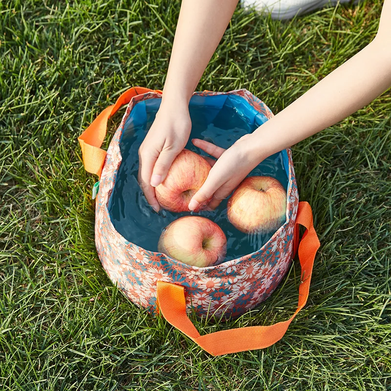 Портативный водонепроницаемый складной бассейн умывальник для кемпинга