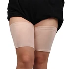 Шелковые Нескользящие Обтекатели для ног, летние Обтекатели для ног, повязки на бедра, рукав до колена, теплые воздухопроницаемые комнатные Подогреватели для носков