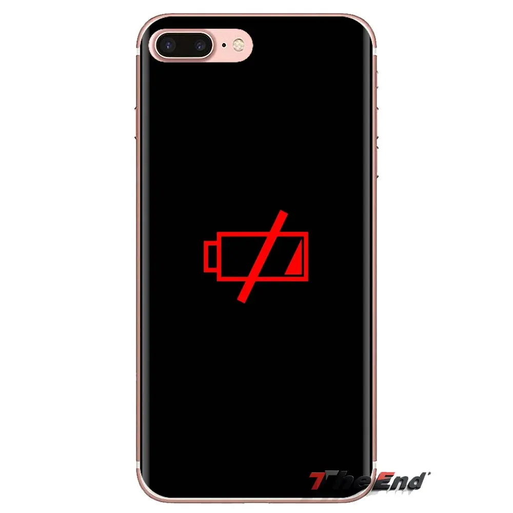Мобильный чехол для телефона Срок службы батареи цикл забавная iPhone XS Max XR X 4 4S 5 5S 5C