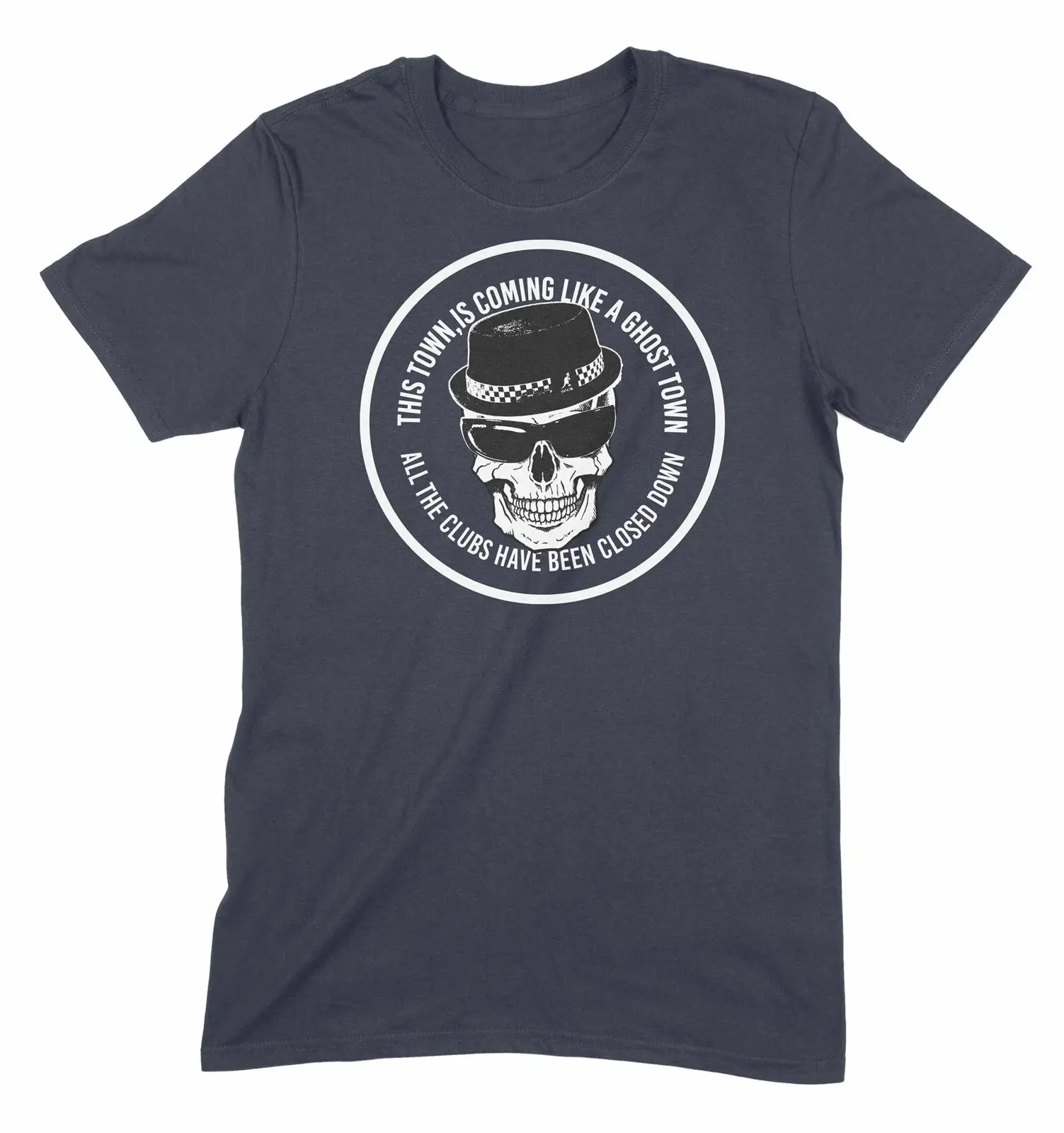 

Ghost Town Skull Logo The Specials Men's Ska T-Shirt