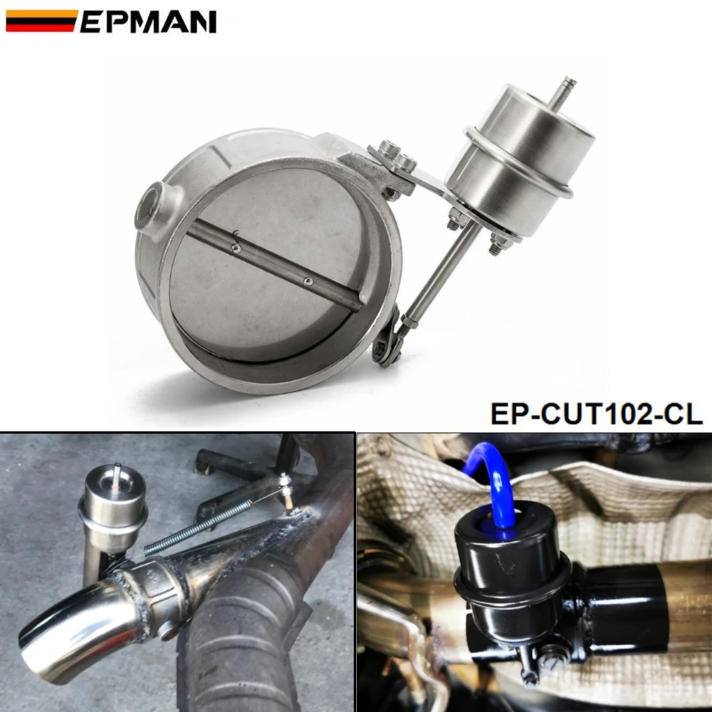 

NEW Vacuum Activated Exhaust Cutout / Dump 102MM Close Style Pressure: about 1 BAR For BMW 520i f10 EP-CUT102-CL