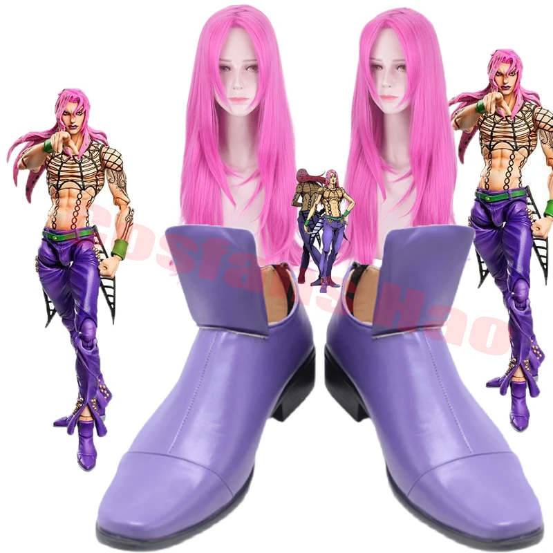 Парики для косплея из аниме Невероятные приключения Джоджо термостойкие