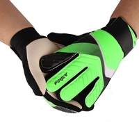 thicken non slip rubber football goalkeeper gloves goalie soccer finger bone protection guard gloves bike bicycle accessories