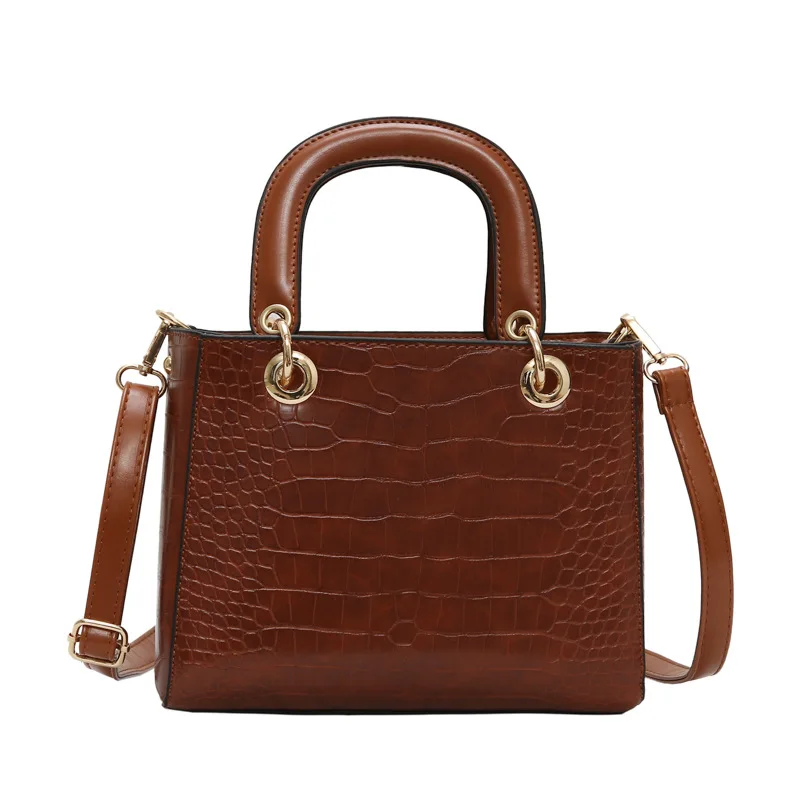 Сумка мессенджер Крокодиловая текстура женская сумка новинка 2019 Европейская и
