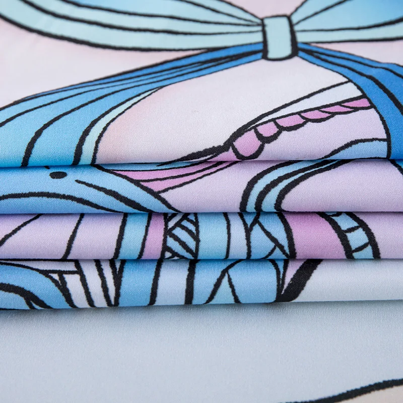 3D эскиз печати серия &quotРусалка&quot пододеяльник подводный мир Русалка Комплект