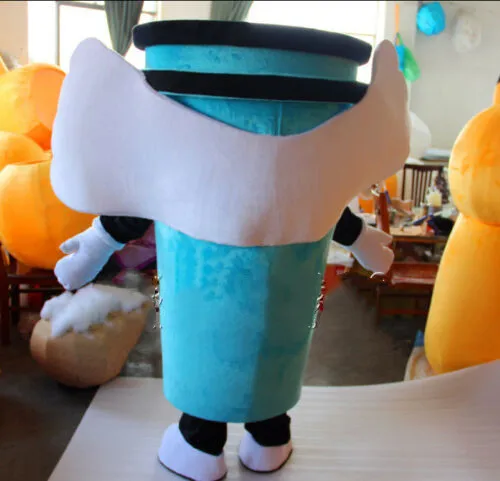 

Milk Tea Drink Mascot Costume Suits Cosplay Party Game Dress Outfits Clothing Promotion Carnival Halloween Xmas Easter Adults