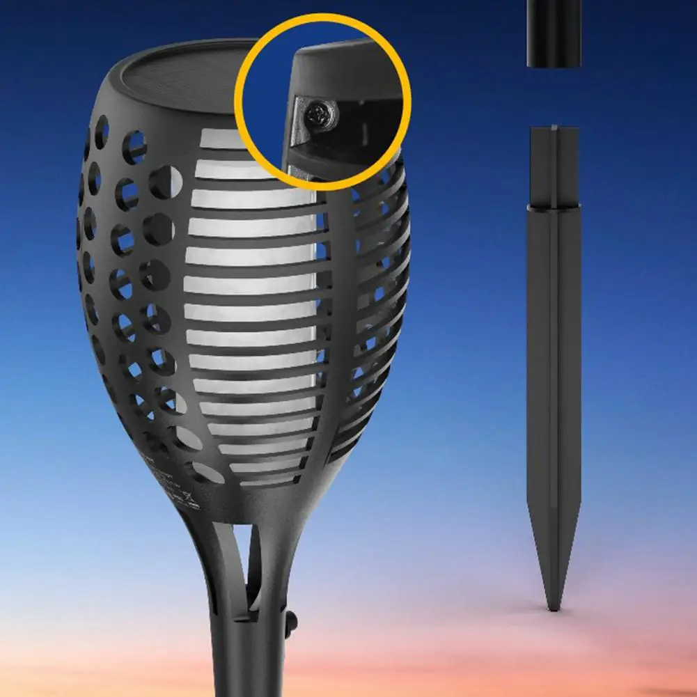 2021 низкая цена сброса оптовая продажа Солнечный мерцающим пламенем фонарь