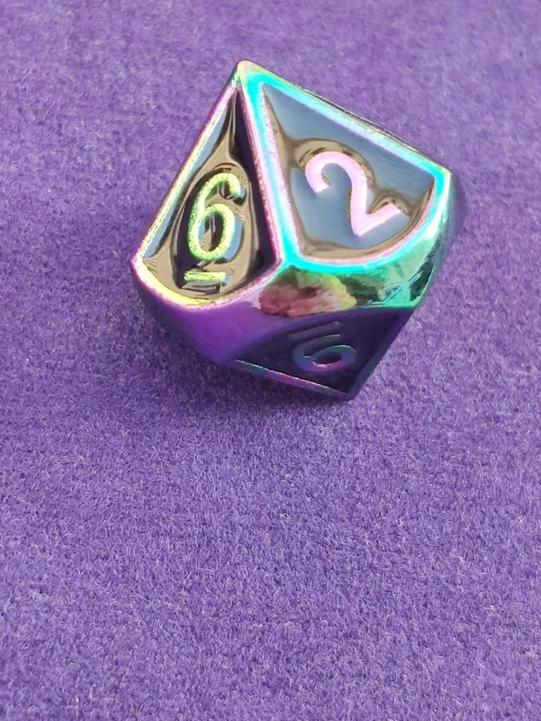 

Best-selling black metal game DND game dice