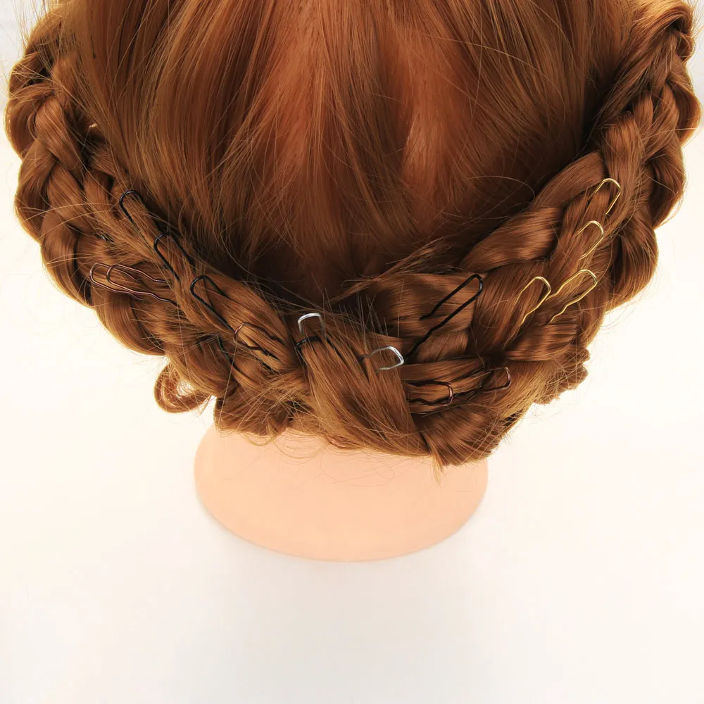 Женские U-образные заколки для волос металлические зажимы аксессуары невесты 20