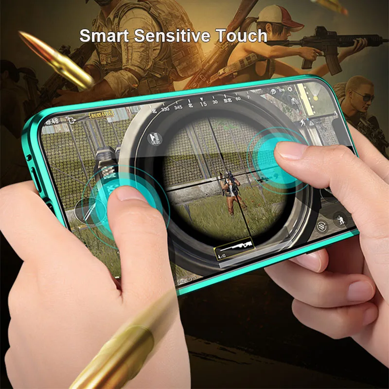 Double Tempered Glass Magnetic Phone Case for Xiaomi 6X 8 9 SE 9T A2 A3 Redmi Note 7 10 8A K20 CC9 Pro |