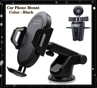 car phone mount universal car phone mount car phone holder for car air vent long arm strong suction cell phone car mount