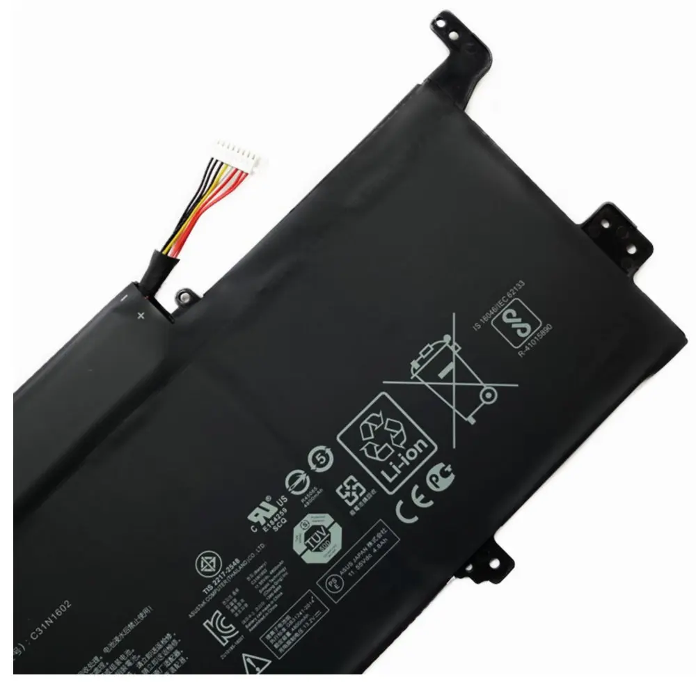 100% Бренд новый высокое качество аккумулятор 4940 мАч/57WH ASUS C31N1602 для ноутбука Zenbook