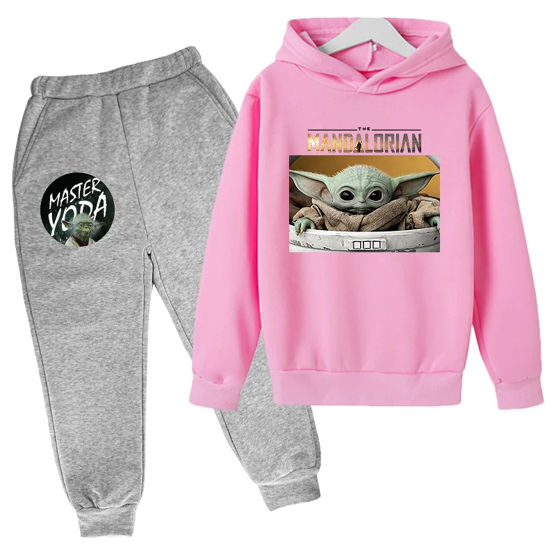 

childrens Hoodies Pants 2pcs Sets Long Sleeve Pullover girls Sweatshirt Teenage boy sweatshirt and pants