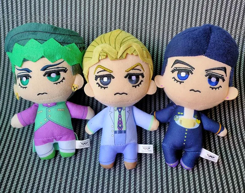Плюшевая кукла Jojoss Bizarre Adventure Tomoni Jotaro Kujo DioRohan Kishibe Yoshikage Kira Josuke Higashikata плюшевая