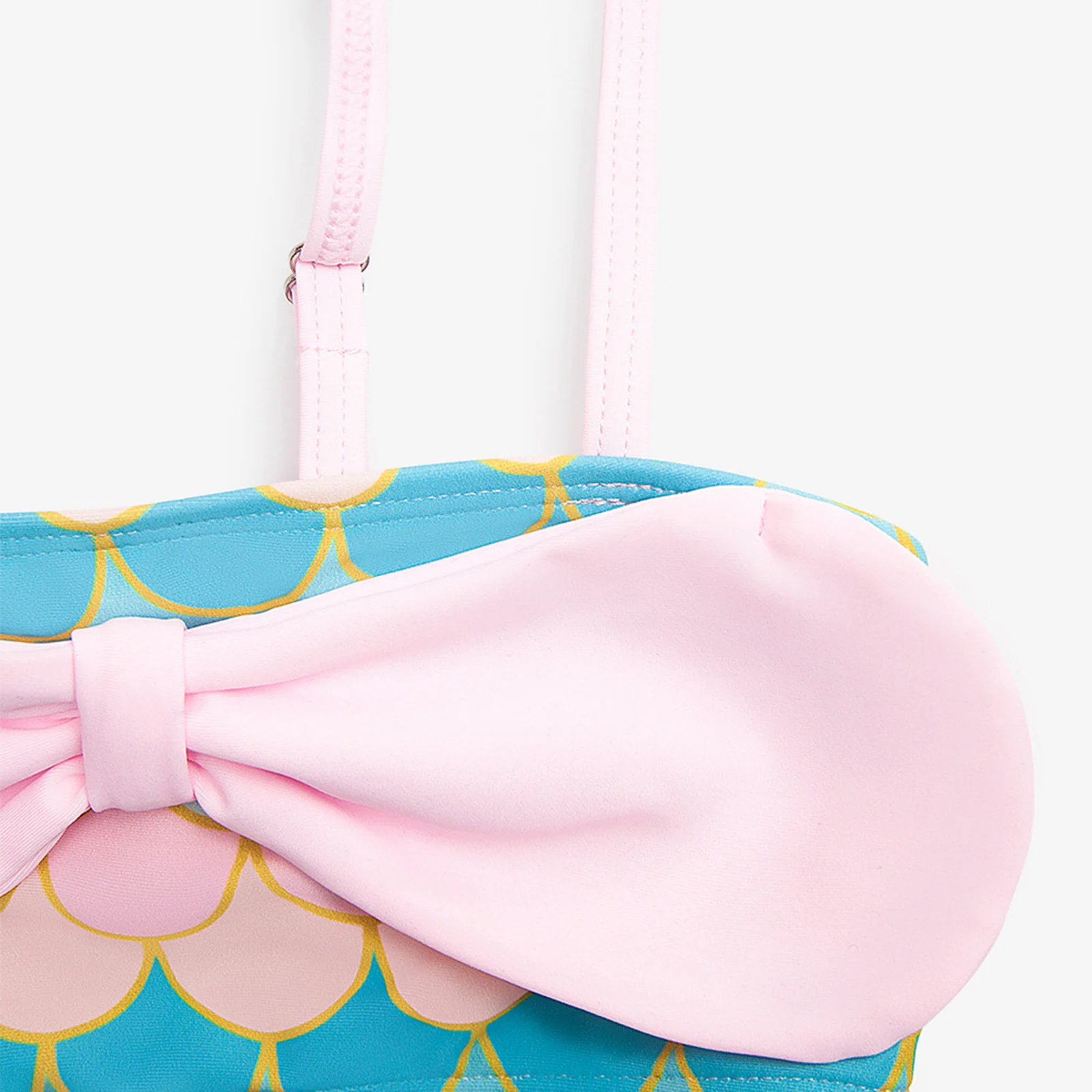 Детские летние купальники для девочек с принтом русалки купальник регулируемыми