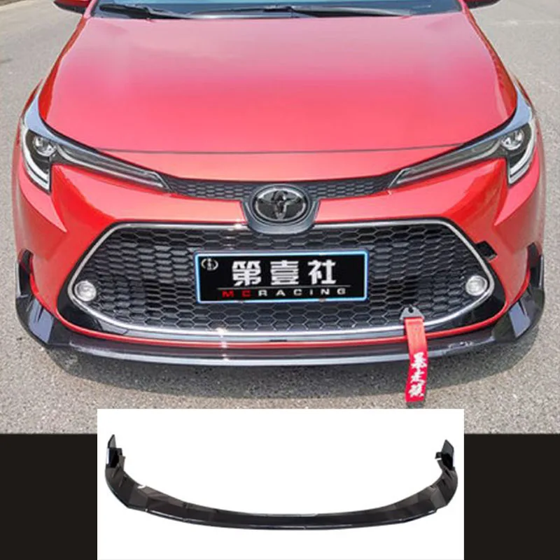 

For Toyotaseries 2019- 2020 Front shovel front lip small surround refitting anti-collision front bar decoration