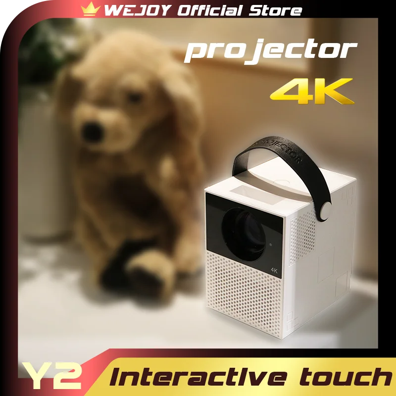 [2021 Flagship] WEJOY Y2 Touch Projector 4K Mini Portable Android TV WIFI  Home Smart Led Projector For Movie LCD Projector Phon