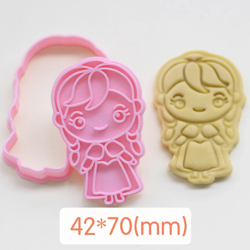 Формочка для выпечки ледяного печенья 3D Дисней Принцесса Эльза Анна Инструменты