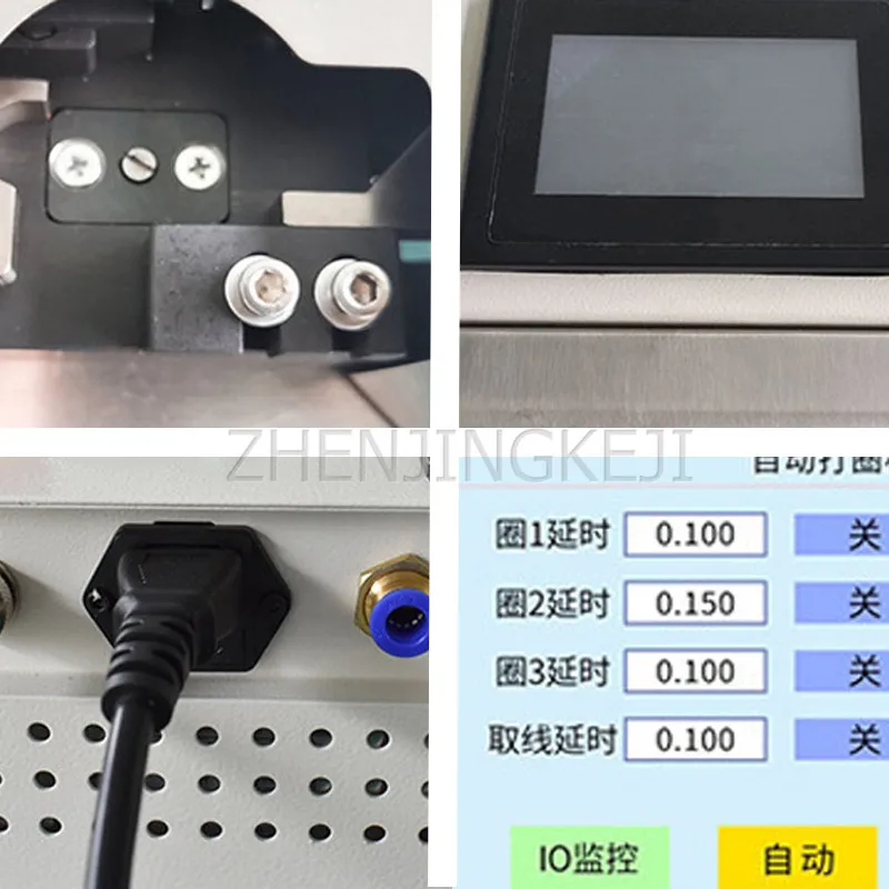 

Electric Wire Folding And Bending Machine Cable Ringing Automatic Computer Line Wire Copper U-shaped Semicircular Arc Machine