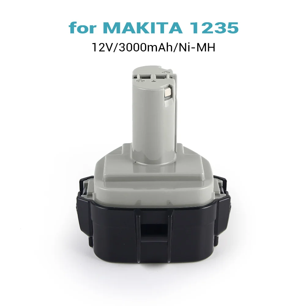 Аккумулятор для MAKITA 1222 12 В 3000 мАч Ni MH 1220 1233 1234 1235 1200 1235B 1235F 192696 2 192698 8 1201 1201A|high quality| |
