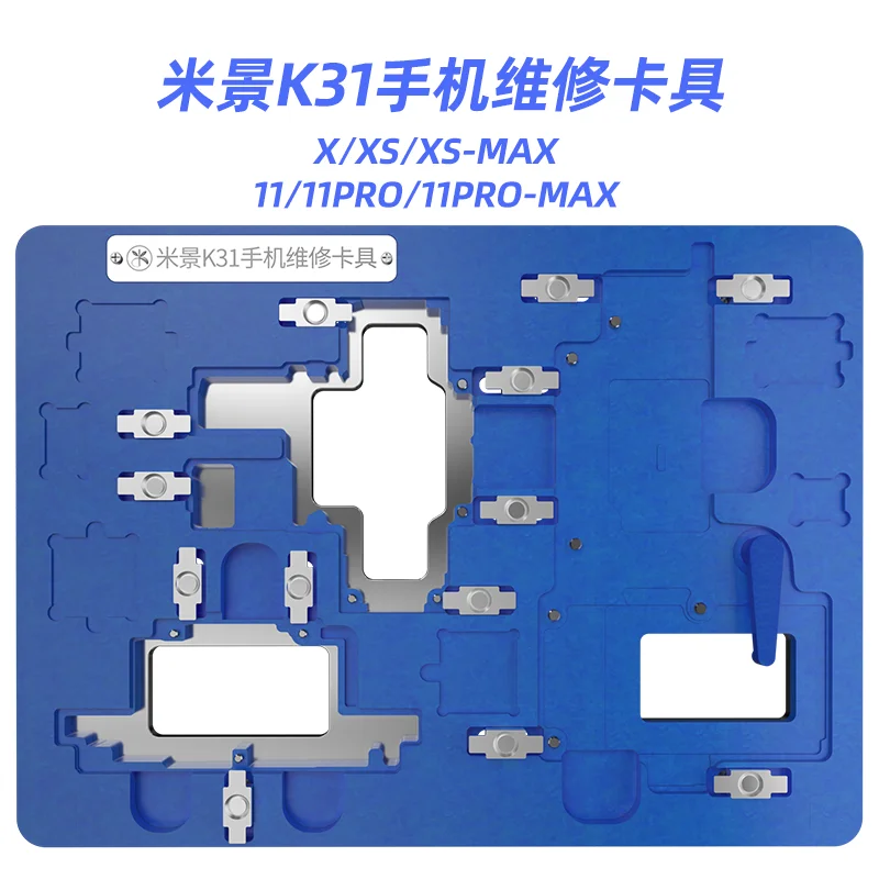 

MIJING K31 6 в 1 Материнская плата для технического обслуживания печатная плата процессор чип фиксированная платформа для фоторемонта/XS/Φ/1111Pro/...