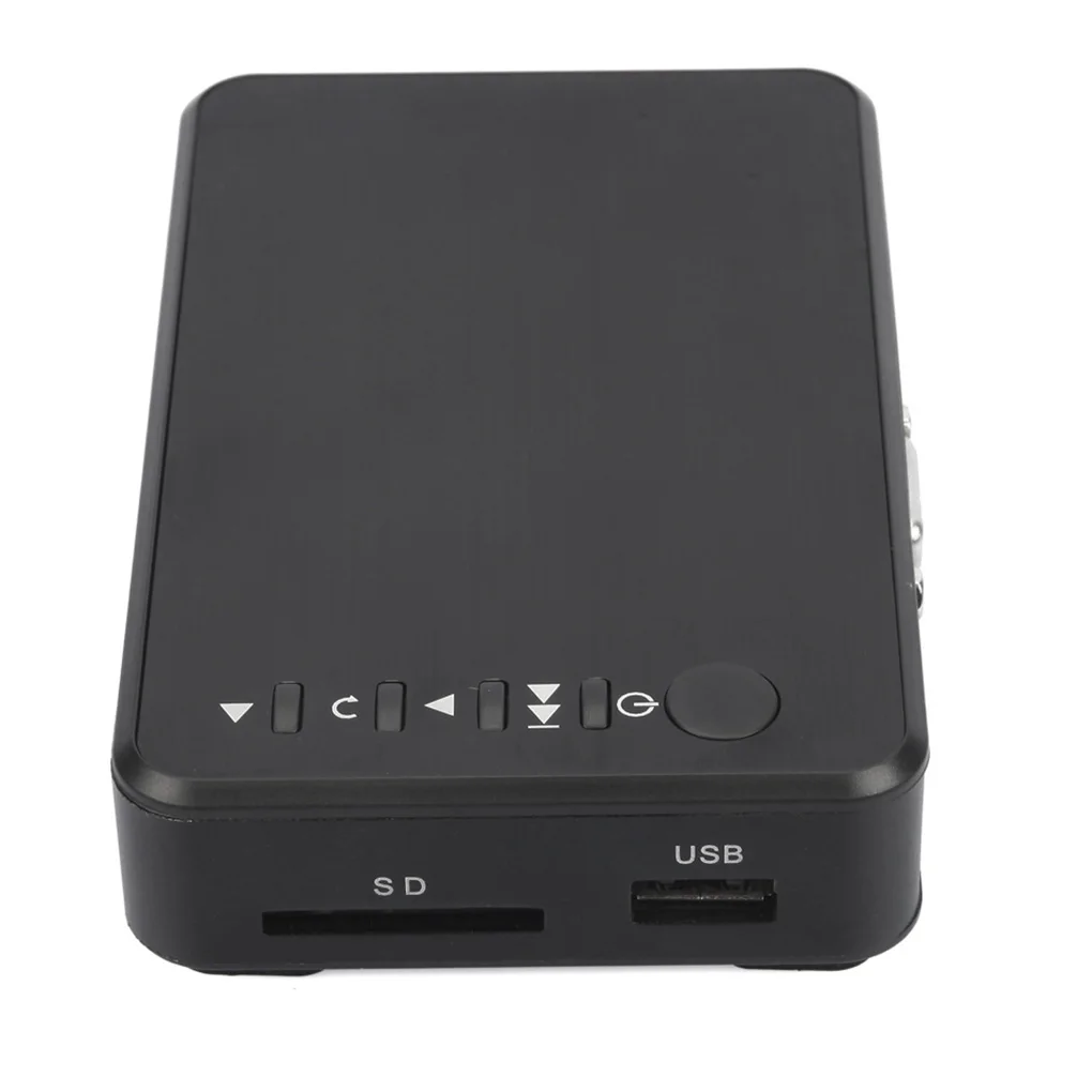 Мультимедийный мини плеер Full HD 1080P USB внешний HDD для SD U диска HDMI VGA AV