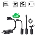 USB Wi-Fi камера HD 1080P Мини P2PAP в реальном времени видеокамера для наблюдения AI человеческое Видео Аудио циклическая запись ip Cam Поддержка TF карты