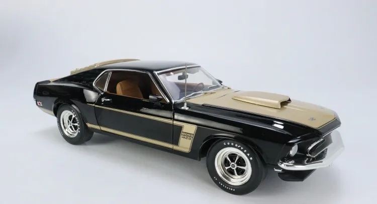 

ACME 1:18 1969 Ford Mustang Boss 429 Prototype Limited Collector Edition Handmade Resin Alloy Static Display Car Model Gift