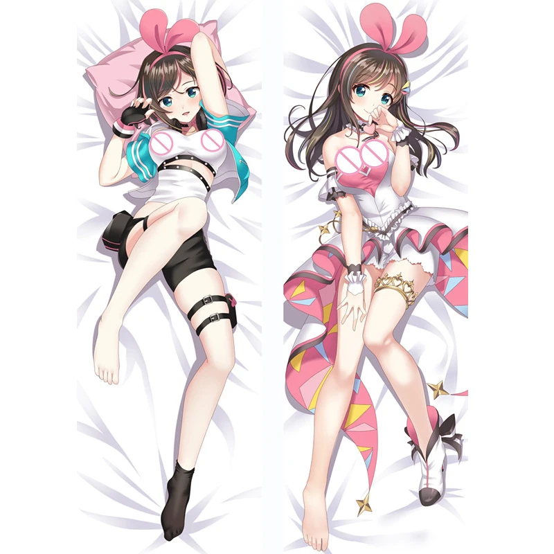 Хит продаж наволочка для подушки Kizuna AI & kaguya luna с Виртуальным ювелиром тела Akatsuki UNI