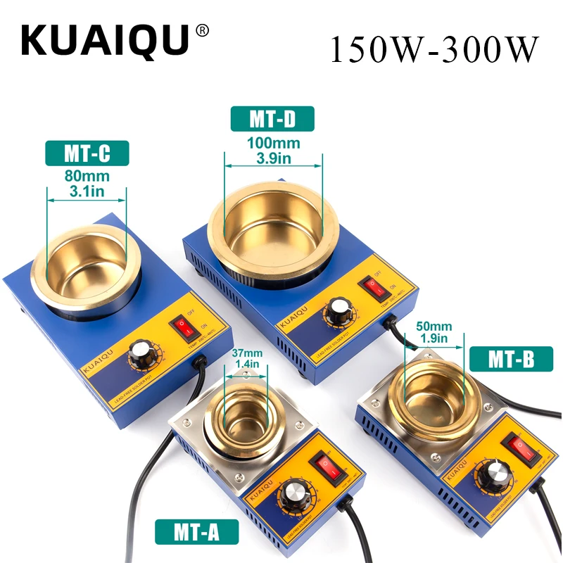 Новинка 300 Вт паяльник плавильная печь для олова терморегуляция Пайка и Распайка