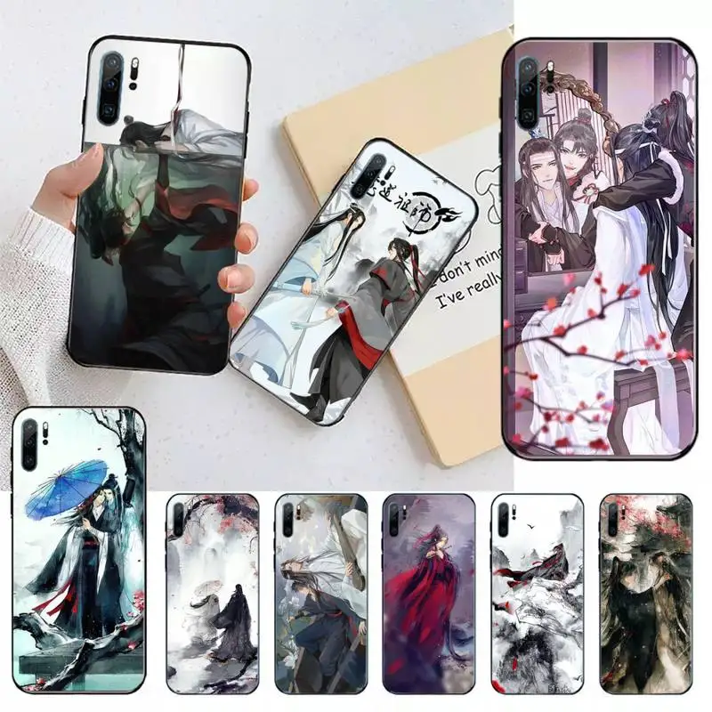 

mo dao zu shi Chinese style anime Phone Case For Huawei honor Mate 10 20 30 40 i 9 8 pro x Lite P smart 2019 nova 5t