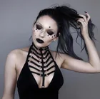 Бандажная портупея для женщин в готическом стиле, женское нижнее белье в стиле панк