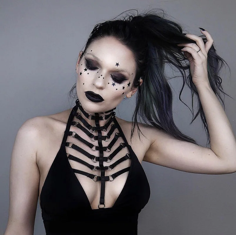 Вечерние Queen повязка жгут для Для женщин в готическом стиле рейв одежда ночная