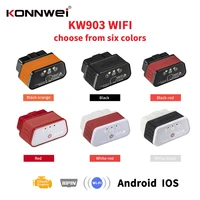 kw903 elm327 v1 5 wifi car scanner obd ii auto diagnostic tool auto detect tool obd2 code reader for ios and android free update