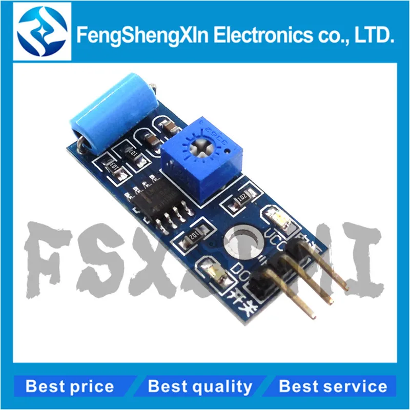 Нормально закрытый модуль датчика вибрации для системы сигнализации 1