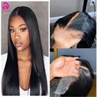 Прямые волосы TIANTAI 4x4, парик на сетке, человеческие волосы, прозрачные парики на сетке для женщин, бразильские парики без повреждений, плотность 150
