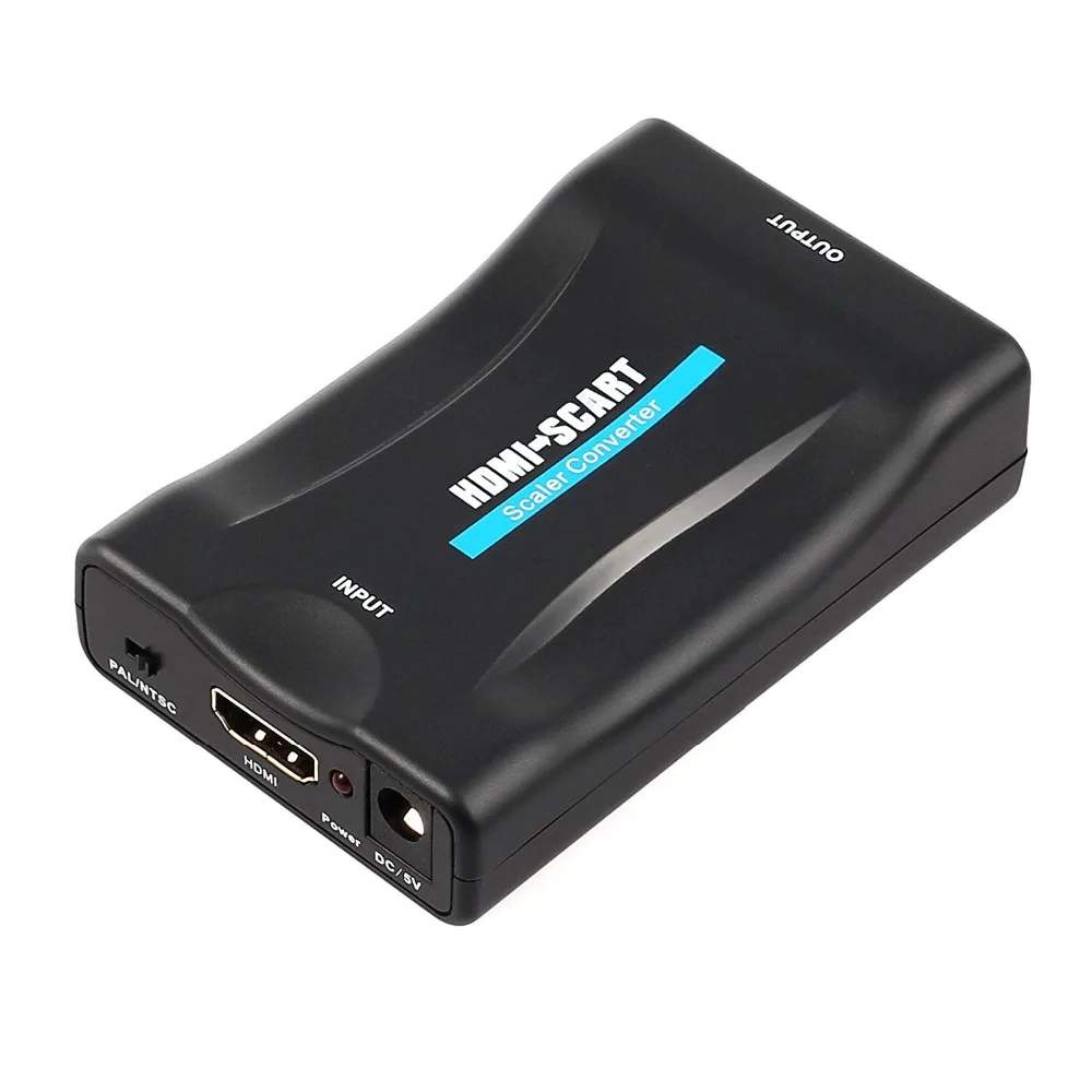 HDMI к SCART адаптер конвертер 1080P HDMI вход к SCART выход адаптер для SKY Blu-Ray плеер HDTV Xbox DVD