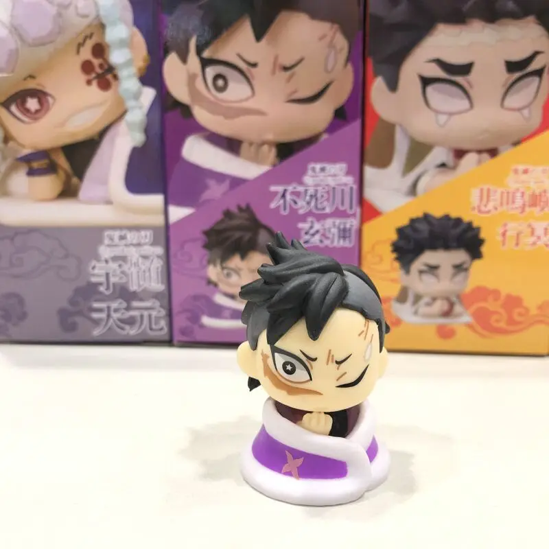 No. 3 Play 5 Demon Slayer Kamado Tanjirou Agatsuma Zenitsu Hashibira Inosuke игрушка кукла подарок фигурка милая