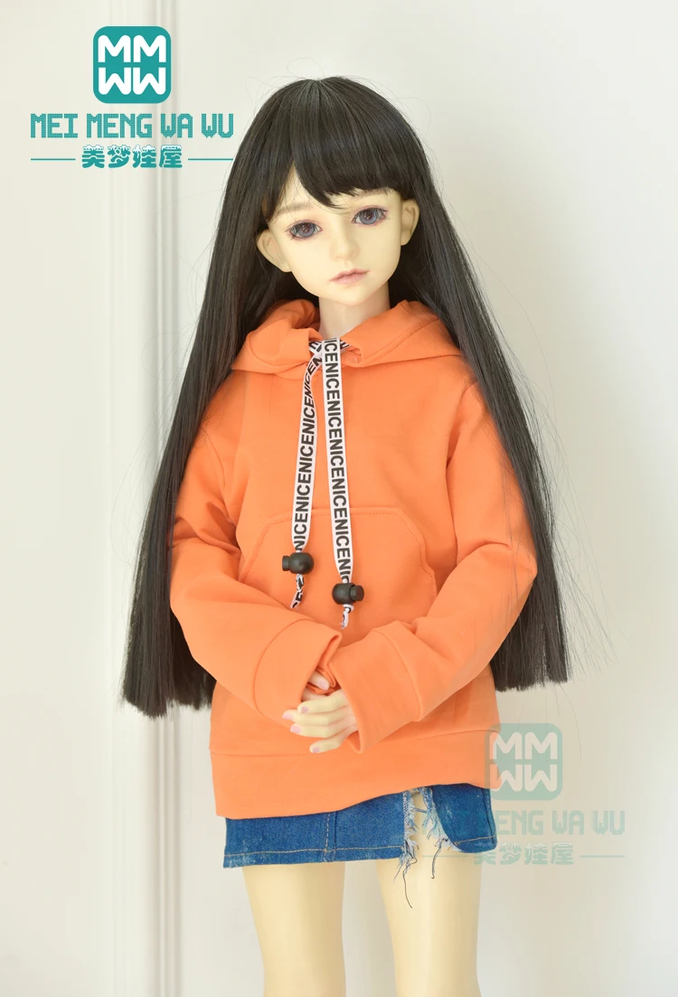 Одежда для кукол размером 58-62 см 1/3 BJD DD SD10 SD13 Dddy кукла с модной надписью jersfey черный