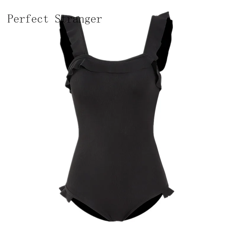 

Women Sexy High Waist swimming Bikini Set 2021 Summer One-Piece Tight Bikini Beach Swimsuit Bathe Bathing Suit