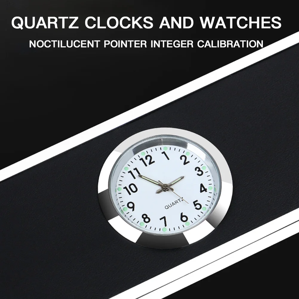 Кожаная многофункциональная коробка для салфеток лица держатель с часами дома