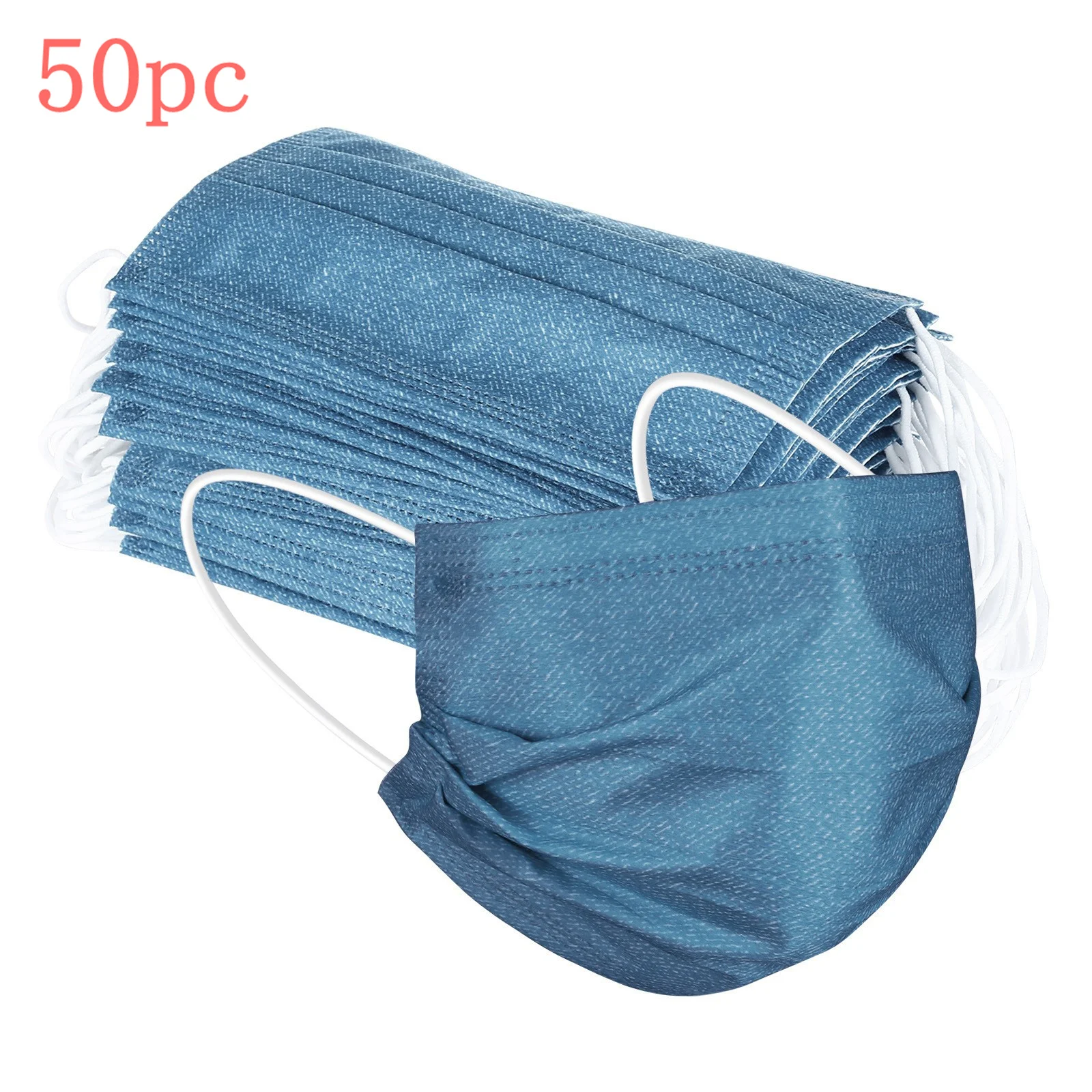 

Children's Mask Disposable Face Mask Anti-dust 3Ply Ear Loop Mask 50PCS Breathable facemask Halloween Cosplay