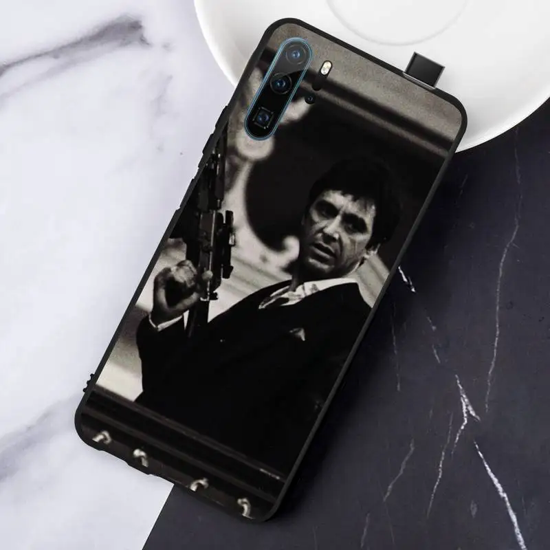 

Tony Montana Scarfaces Al Pacino Phone Case For Huawei honor Mate P 10 20 30 40 Pro 10i 9 10 20 8 x Lite